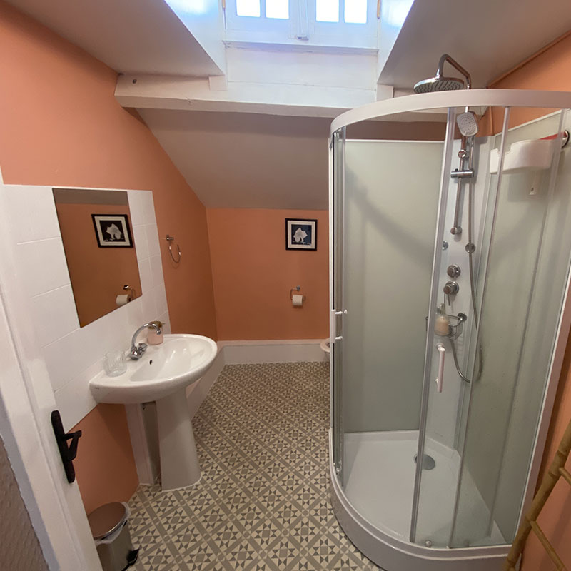 Bathroom with shower